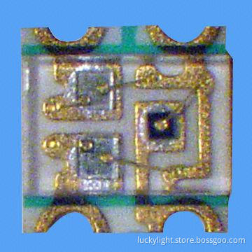 Blue Chip SMD LED with 1.8mm Round Subminiature Package and 1,000mcd Luminous Intensity